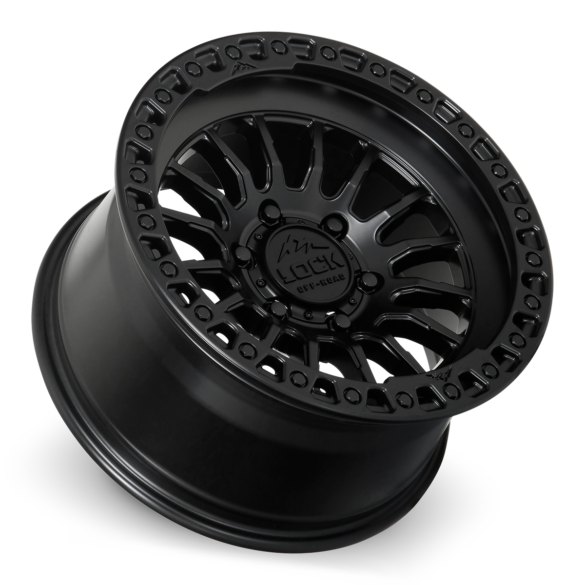 GRIT- MATTE BLACK W MATTE BLACK RING