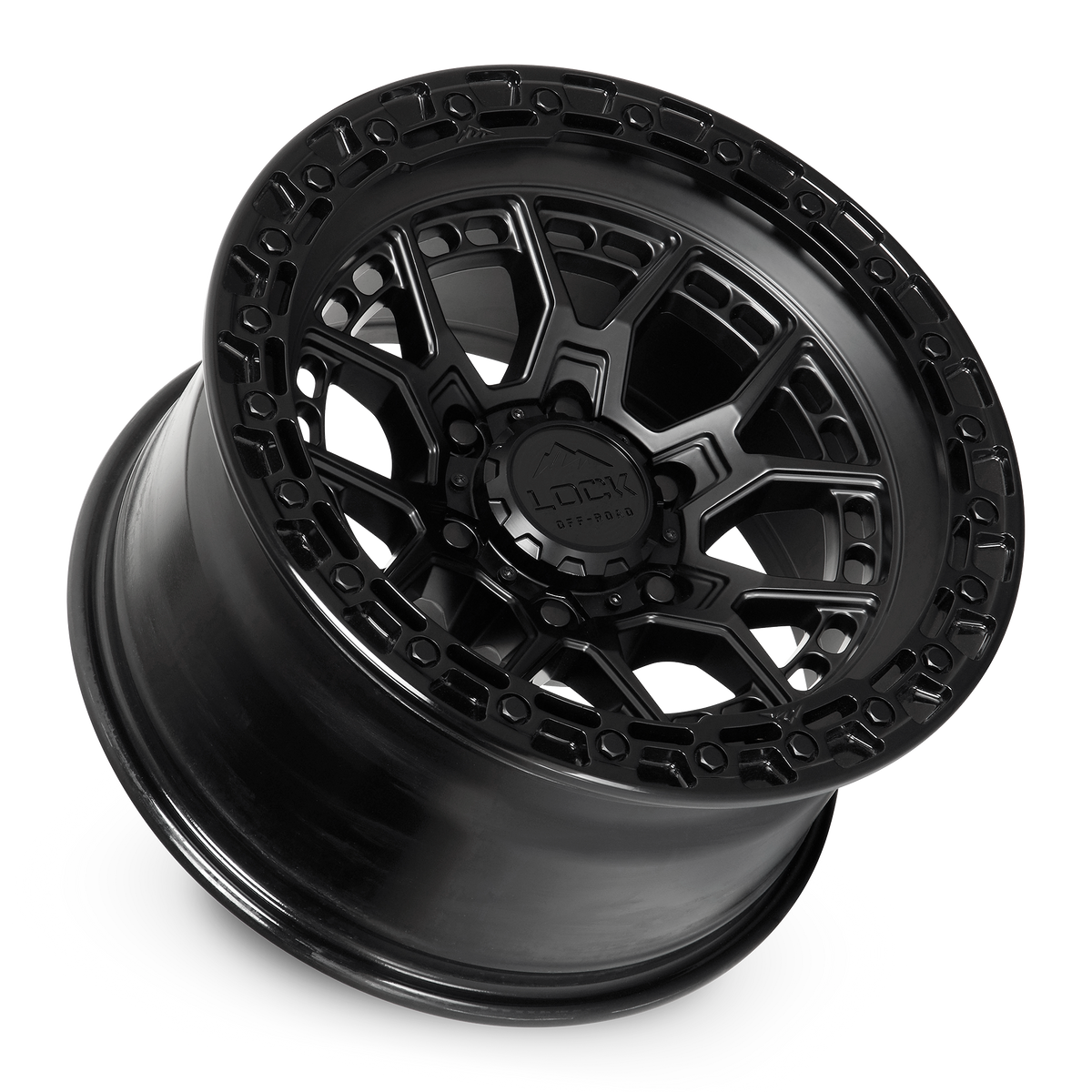 COMMANDO- MATTE BLACK | GLOSS LIP