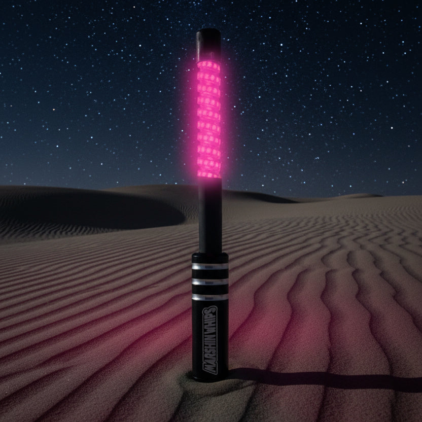 Game Changer LED Whip Set - Vibrant Purple