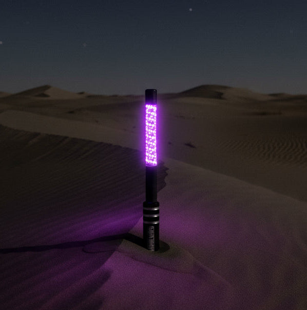 Game Changer LED Whip Set - Crystal Grey